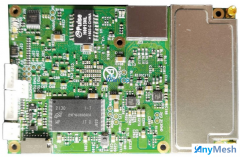 ANYMESH-SDR-1W轻量小型一体化SDR自组网OEM核心板卡